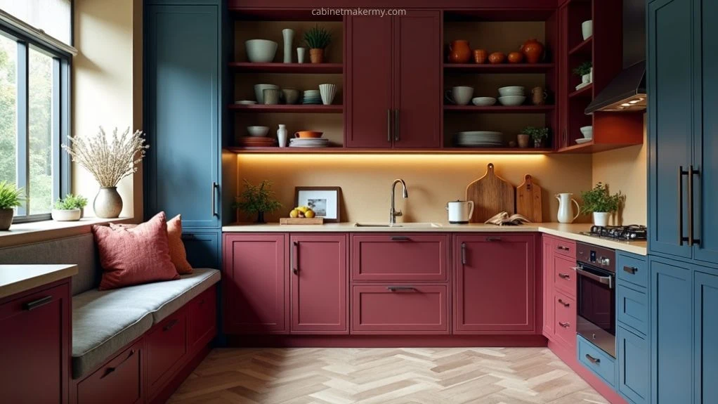 integrating-cozy-dining-areas-into-kitchen-cabinet-design